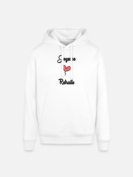 RETIREMENT - Stanley/Stella SOUNDER Unisex Hoodie - white