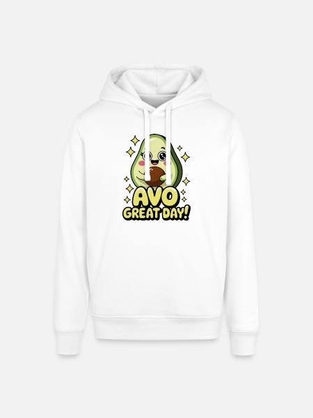 Avo Great Day! - Stanley/Stella SOUNDER Unisex Hoodie - white