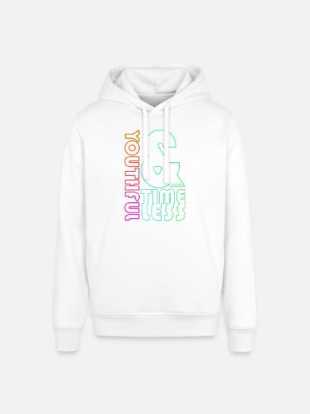 Youthful & Timeless - Stanley/Stella SOUNDER Unisex Hoodie - white