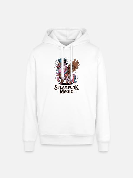 Steampunk-Magie - Stanley/Stella Unisex Hoodie SOUNDER - Weiß