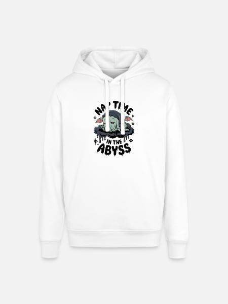 Nap Time In The Abyss - Stanley/Stella SOUNDER Unisex Hoodie - white