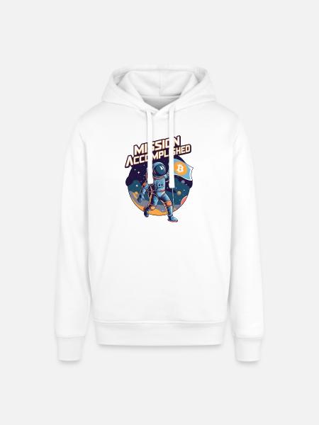 Mission Accomplished - Stanley/Stella SOUNDER Unisex Hoodie - white