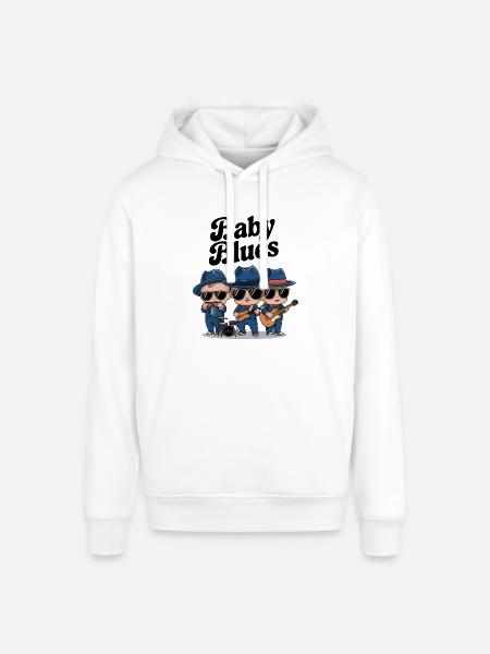 Baby Blues - Sweat à capuche SOUNDER Stanley/Stella Unisexe - blanc
