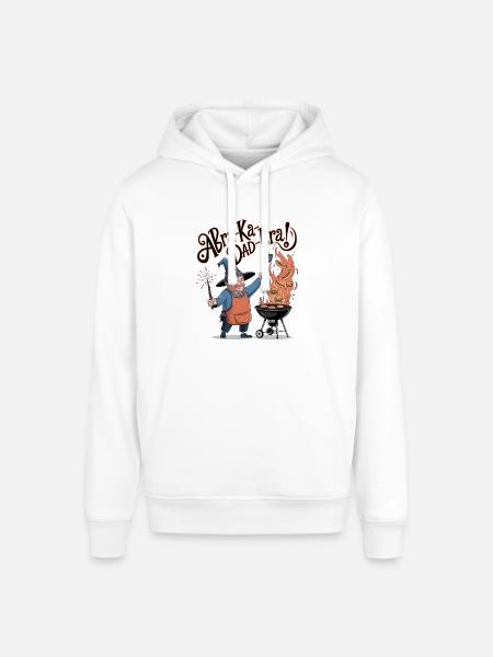 AbraKa-Dad-Bra ! - Sweat à capuche SOUNDER Stanley/Stella Unisexe - blanc