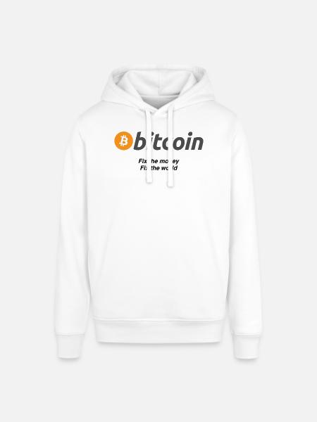 Fixthemoney - Stanley/Stella Unisex Hoodie SOUNDER - Weiß