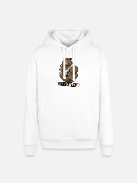 Bearserker - Stanley/Stella SOUNDER Unisex Hoodie - white