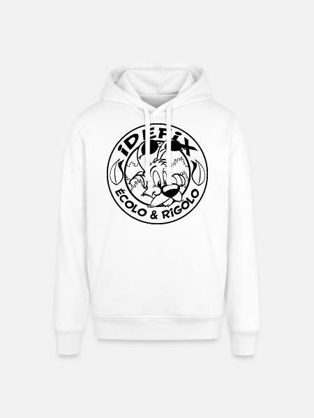 Asterix & Obelix - Idefix Ecolo & Rigolo - Stanley/Stella Unisex Hoodie SOUNDER - Weiß