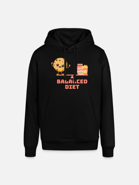 équilibré cookie fastfood Régime - Sweat à capuche SOUNDER Stanley/Stella Unisexe - noir