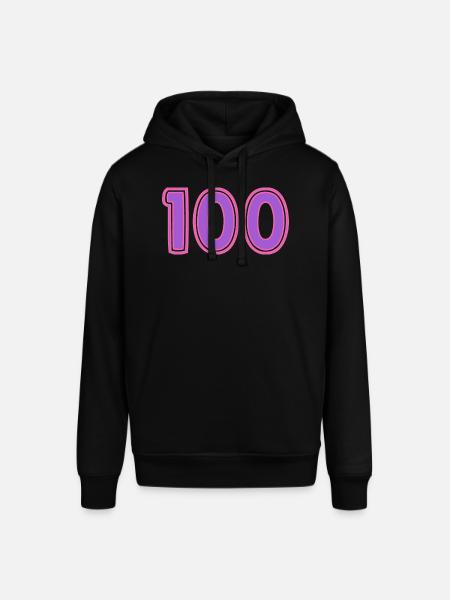 100. 100 YEARS. 100th ANNIVERSARY - Stanley/Stella SOUNDER Unisex Hoodie - black