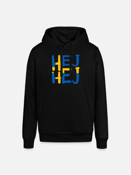 HEJ HEJ SWEDEN - Stanley/Stella SOUNDER Unisex Hoodie - black