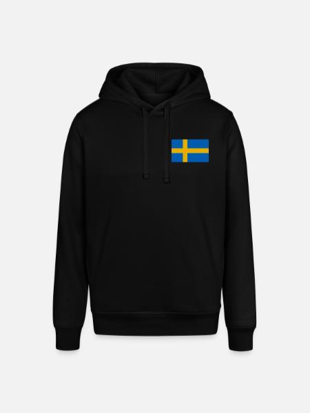 Schweden Flagge - Stanley/Stella Unisex Hoodie SOUNDER - Schwarz