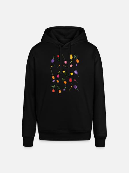 Fleur - Sweat à capuche SOUNDER Stanley/Stella Unisexe - noir