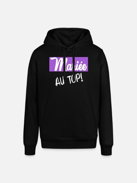 Bachelorette party. WEDDING - Stanley/Stella SOUNDER Unisex Hoodie - black