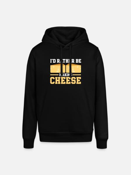 Cheese Making Cheese Lover - Stanley/Stella SOUNDER Unisex Hoodie - black