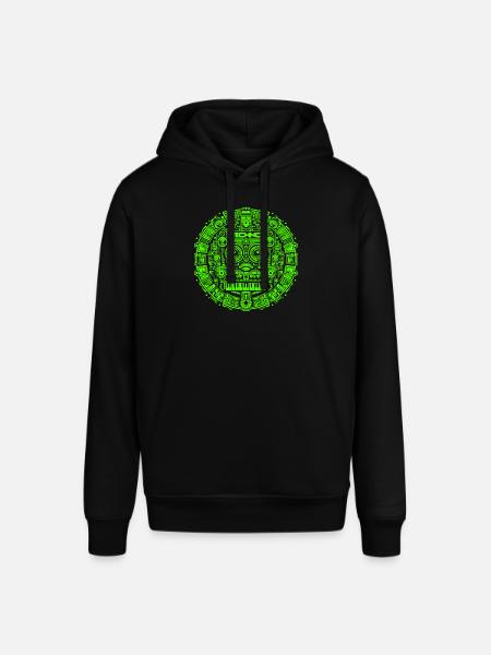 Techno Music Logo - Stanley/Stella SOUNDER Unisex Hoodie - black