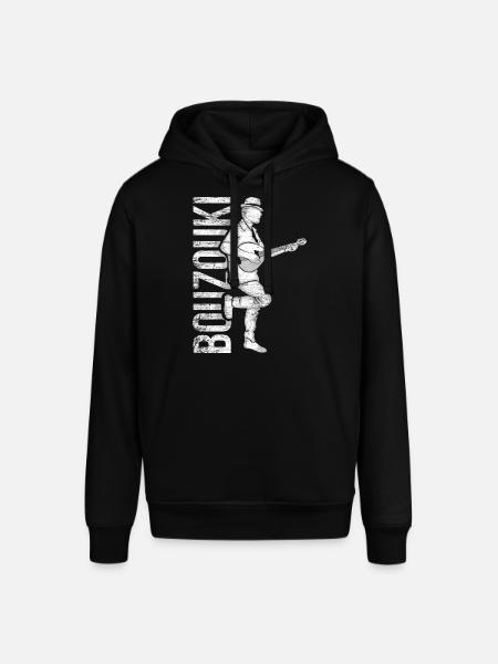 Leidenschaftlicher Bouzouki Virtuose - Stanley/Stella Unisex Hoodie SOUNDER - Schwarz
