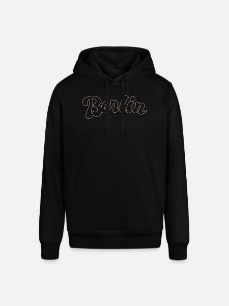 Berlin German Capital lettering - Stanley/Stella SOUNDER Unisex Hoodie - black