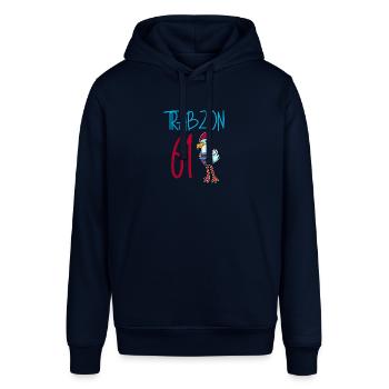 Trabzon 61 Türkei Stadt - Stanley/Stella Unisex Hoodie SOUNDER - Navy - Vorne - Alina (178cm) & Michal (187cm)