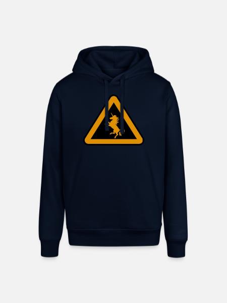 Achtung Einhorn, Gefahr - Stanley/Stella Unisex Hoodie SOUNDER - Navy