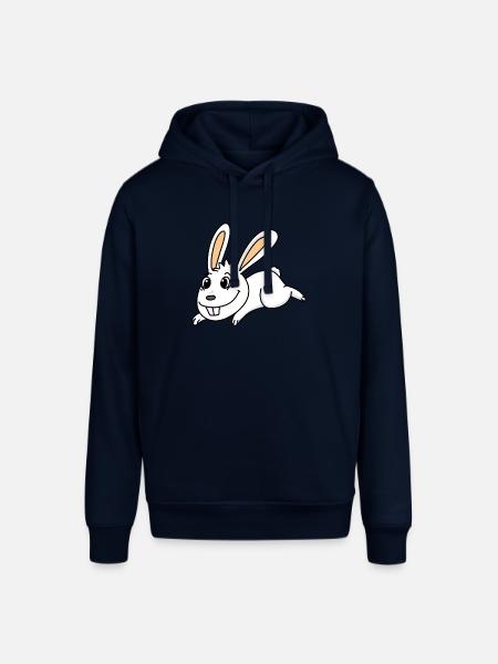 Rabbit easter - Stanley/Stella SOUNDER Unisex Hoodie - navy