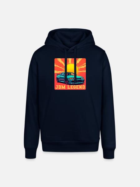 JDM Legend Sunrise - Stanley/Stella SOUNDER Unisex Hoodie - navy
