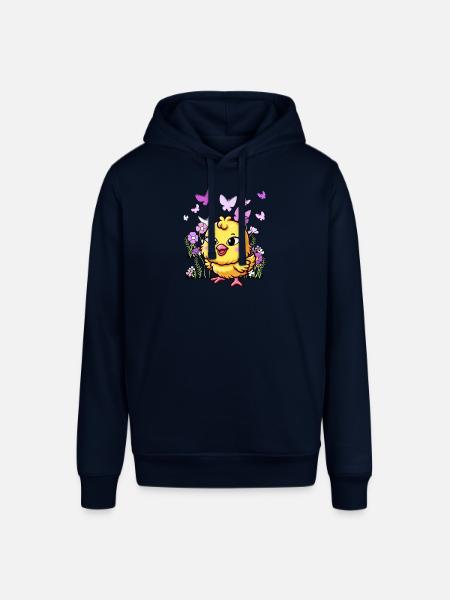 Chick Easter Child Kids - Stanley/Stella SOUNDER Unisex Hoodie - navy