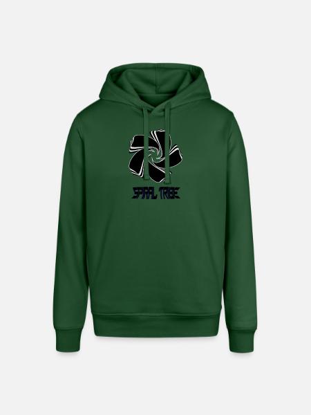 Spiral Tribe - Stanley/Stella SOUNDER Unisex Hoodie - bottle green