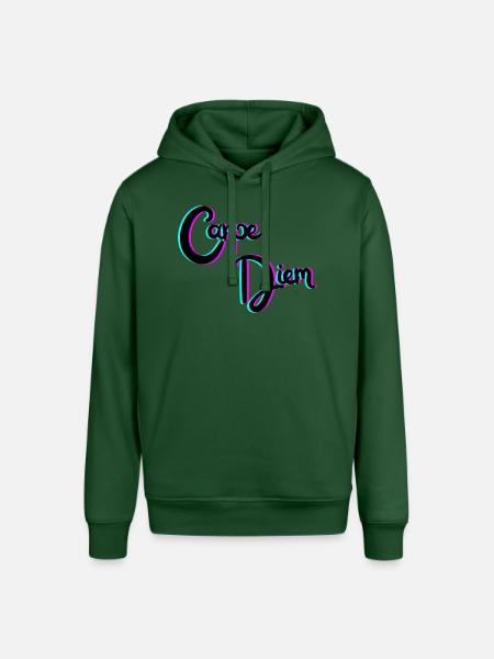 Carpe Diem - Stanley/Stella SOUNDER Unisex Hoodie - bottle green