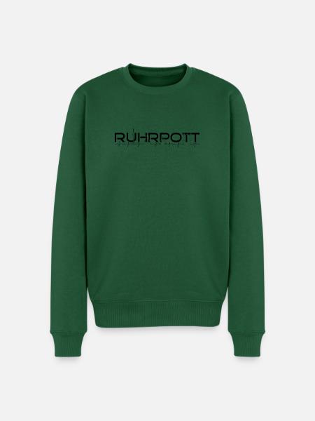 Ruhrpott - Männer Premium Bio Pullover - Flaschengrün