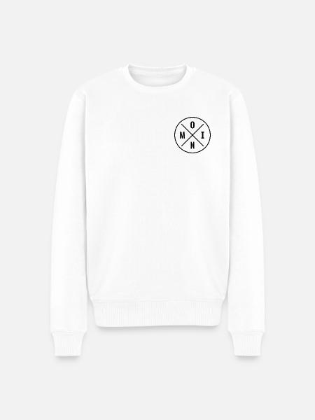 MOIN - Männer Premium Bio Pullover - Weiß