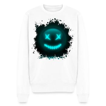 Bluemoji - Männer Premium Bio Pullover - Weiß - Vorne - Thijin (182cm)