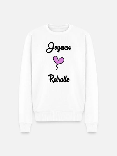 RETIREMENT. RETIREMENT. RETIRED. RETIREMENT - Men's Premium Organic Jumper - white