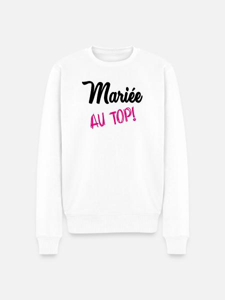 MARRIAGE - Men's Premium Organic Jumper - white