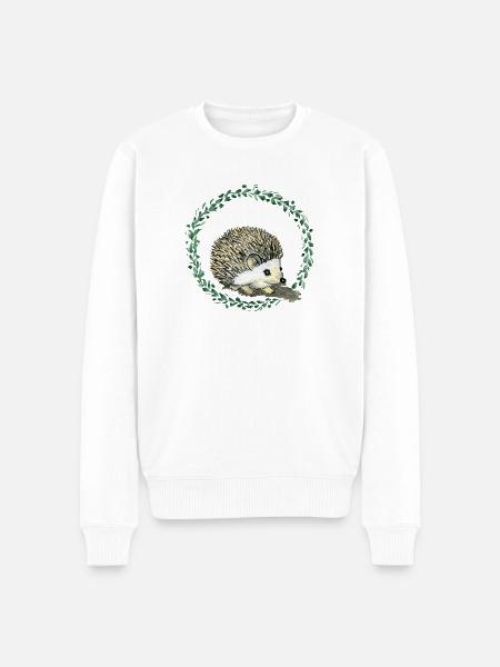 Hérisson - Pull Premium bio Homme - blanc