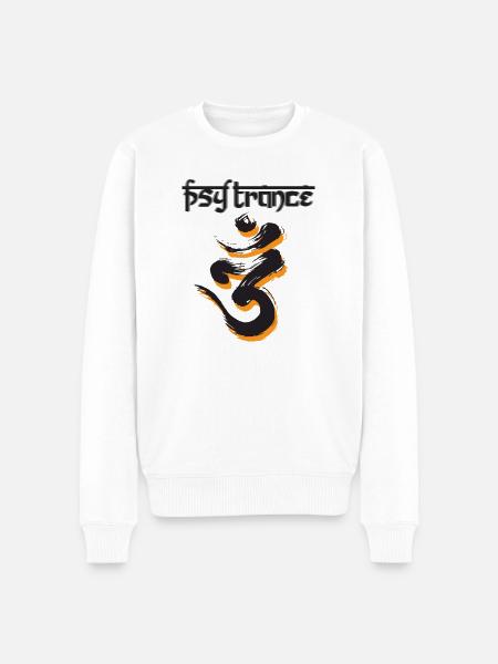 PsyTrance - Pull Premium bio Homme - blanc