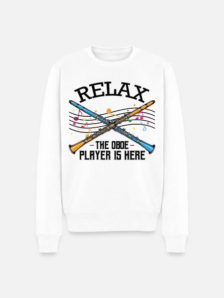 hautbois - Pull Premium bio Homme - blanc
