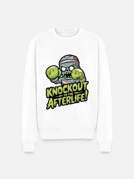 KO à la - Pull Premium bio Homme - blanc