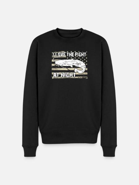 Poisson-chat - Pull Premium bio Homme - noir
