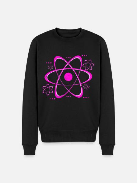 Physiker - Männer Premium Bio Pullover - Schwarz