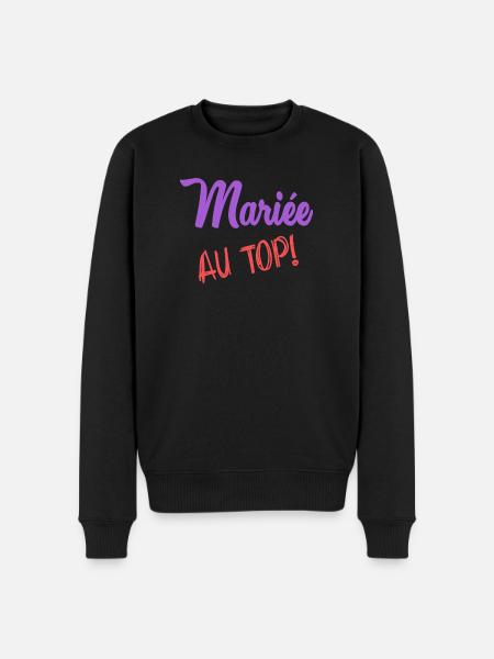 MARIEE - Pull Premium bio Homme - noir