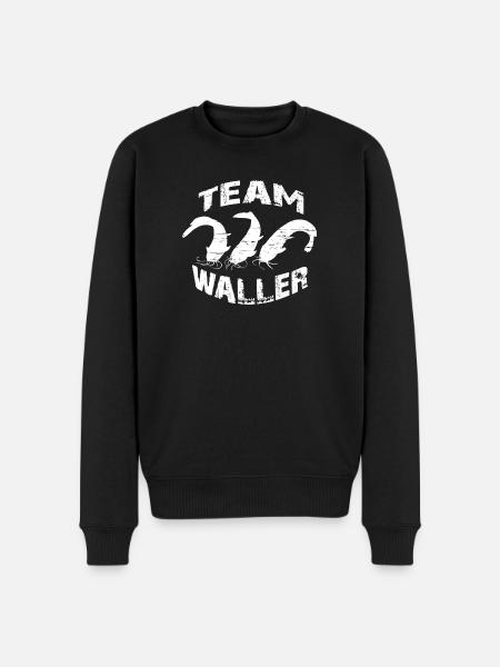 Welsangler - Sportfischer - Männer Premium Bio Pullover - Schwarz