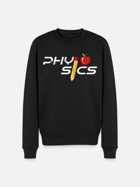 physicist - Men's Premium Organic Jumper - black