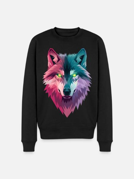 Loup - Pull Premium bio Homme - noir
