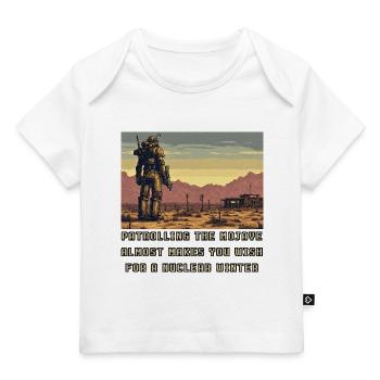 Patrouillen in der Mojave - Baby Premium Organic T-Shirt - Weiß - Vorne