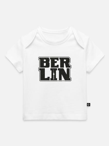 Berlin Souvenir Design Hauptstadt Berliner - Baby Premium Organic T-Shirt - Weiß