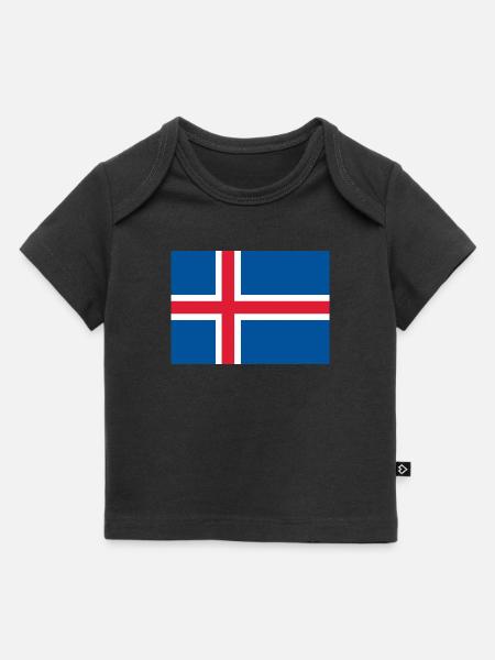 Island - Baby Premium Organic T-Shirt - Schwarz