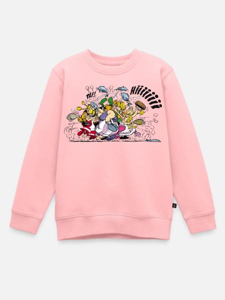 Asterix & Obelix Begarre Gauloise - Sweat Premium enfant bio - rose