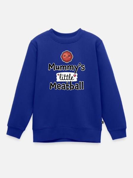 Mamas kleines Fleischbällchen – Baby- und Kinderkleidung - Kinder Premium Organic Sweatshirt - Royalblau