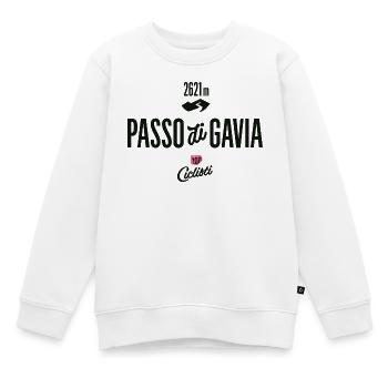 Gavia Pass - Kinder Premium Organic Sweatshirt - Weiß - Vorne - AI Model Kid Male (0cm)