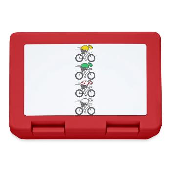 Cycling France Champion Trikot - Brotdose - Rot - Vorne